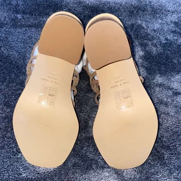 New Rag & Bone Camille Suede Sandals Size 6.5 - Picture 10 of 14
